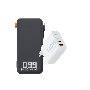 Xtorm XB403 Laptop Powerbank 200W + 140W Snellader